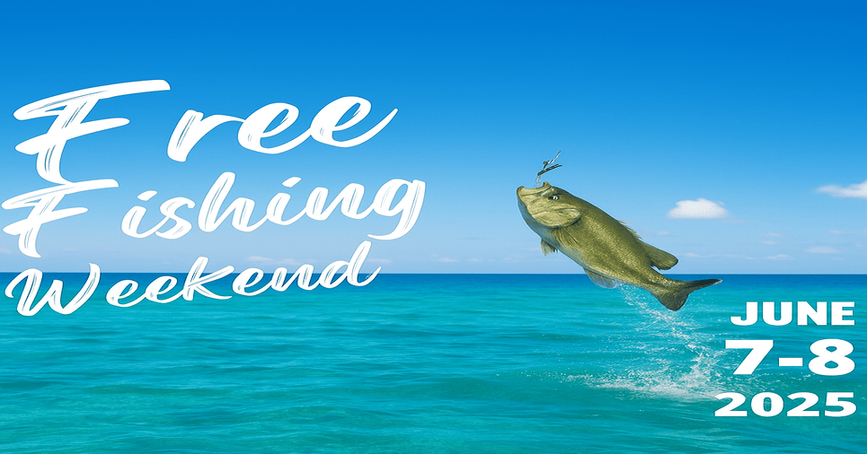 Serunya Free Fishing Weekend Michigan 2025